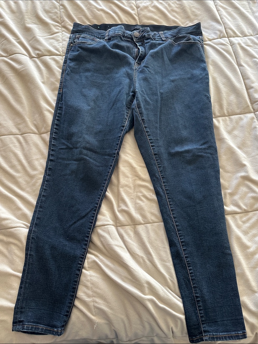 Lularoe Dark Skinny Stretch Jeans Sz 38 Fit 16-18